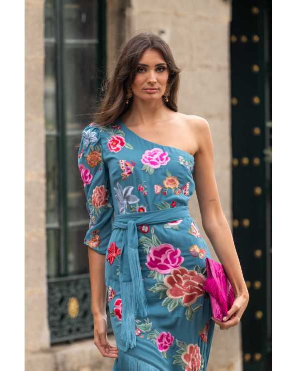 Vestido Amara Azul