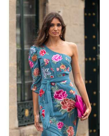 Vestido Amara Azul
