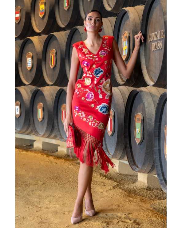 Vestido Aitana Coral