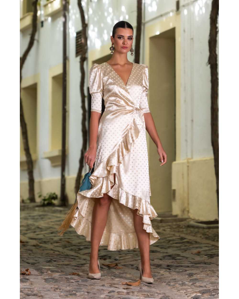 Vestido Zarina Beige