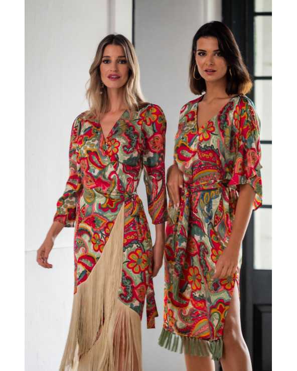 Vestido Isabella Tapiz