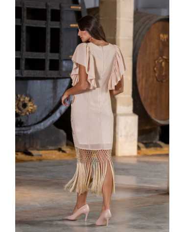 Vestido Soleo Beige