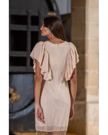 Vestido Soleo Beige