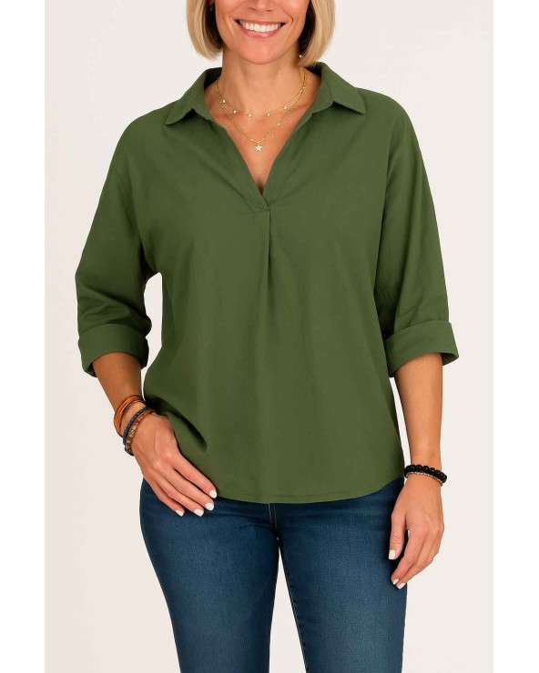 Camisa Noura mujer- Estilo Casual y elegante en varios colores