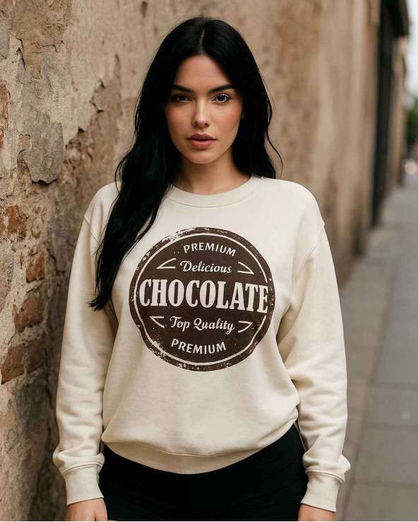 Sudadera Chocolate premium, deliciosa y de alta calidad.