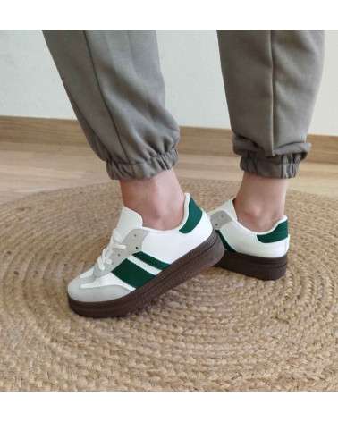 Zapatillas Doble Suela unisex con suela marron- estilo retro comodidad