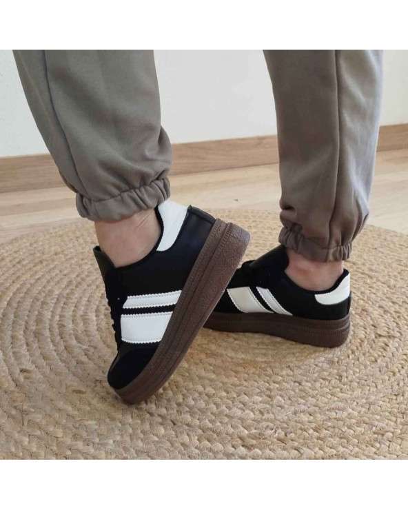 Zapatillas Doble Suela unisex con suela marron- estilo retro comodidad