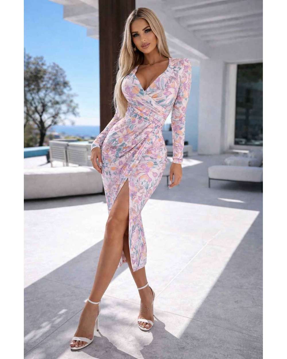 Vestido Flores Sayda