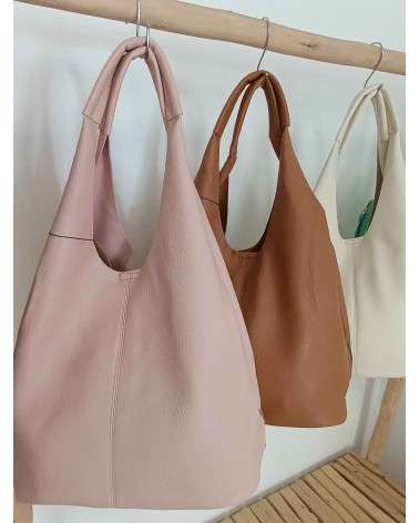Bolso Jade shopper minimalista efecto piel. Bolso grande Casual