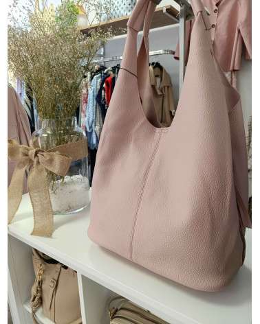 Bolso Jade shopper minimalista efecto piel. Bolso grande Casual