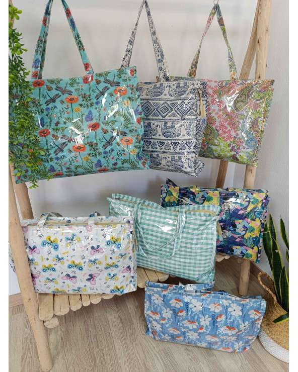Capaza Flamenca Macarena | Bolsa Playa Floral