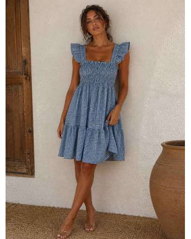 Vestido Cuadros Vichy con Volantes La Ratita Presumida