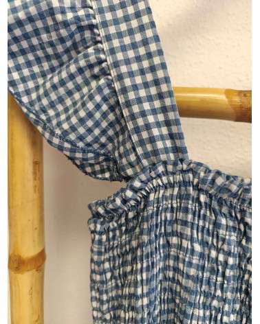 Vestido Cuadros Vichy con Volantes La Ratita Presumida