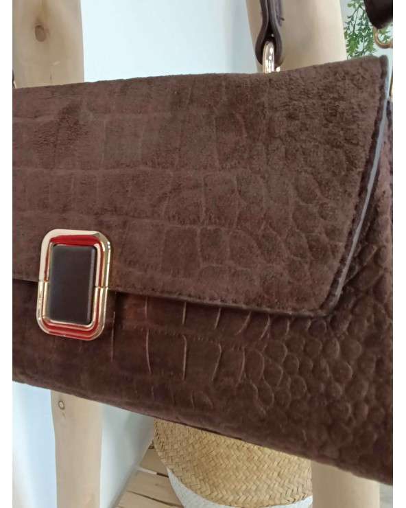 Bolso Paola Efecto Cocodrilo La Ratita Presumida
