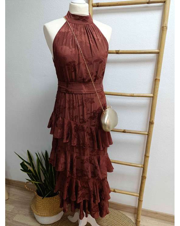 Vestido África Largo con Volantes La Ratita Presumida