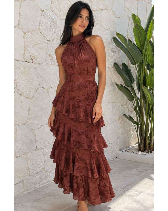 Vestido África Largo con Volantes La Ratita Presumida
