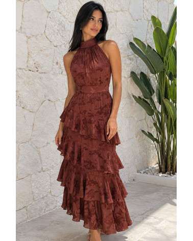 Vestido África Largo con Volantes La Ratita Presumida