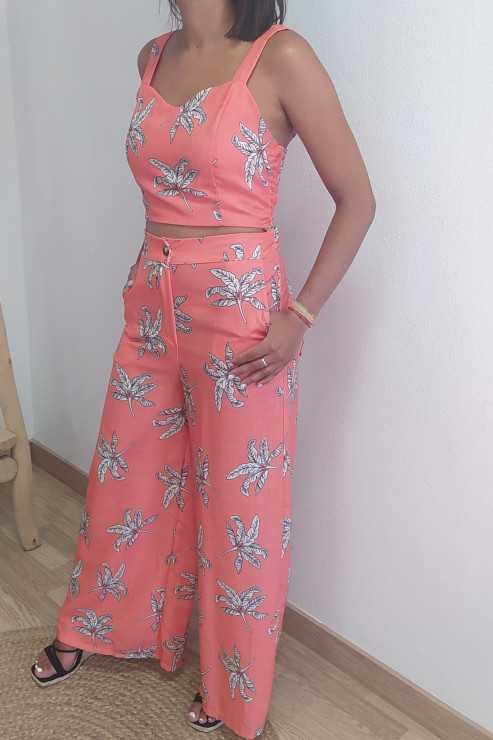 Conjunto naranja la ratita presumida rebajas look Mula Murcia