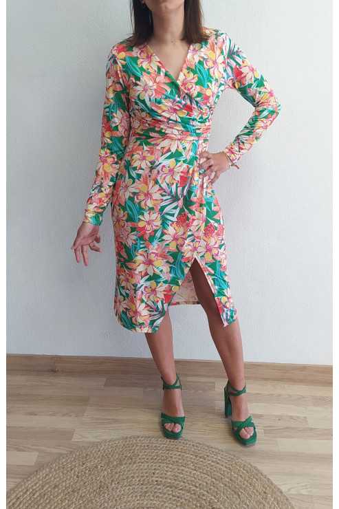 Vestido Flores Sayda