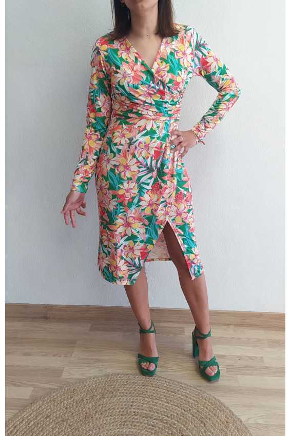 Vestido Flores Sayda