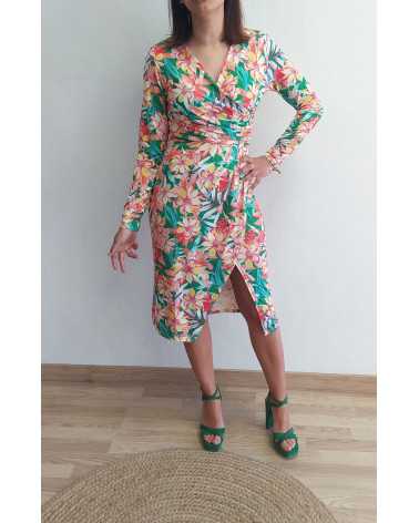 Vestido Flores Sayda