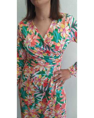 Vestido Flores Sayda