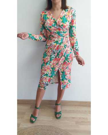 Vestido Flores Sayda